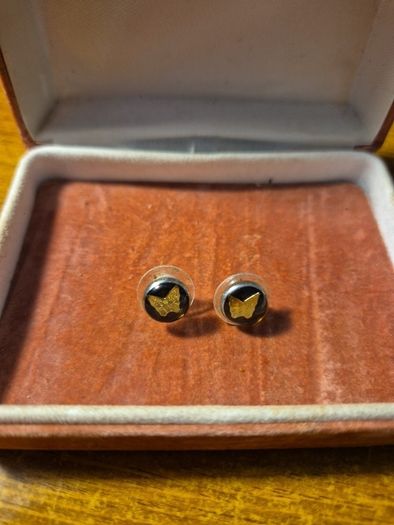 Vintage Small Butterfly Earrings