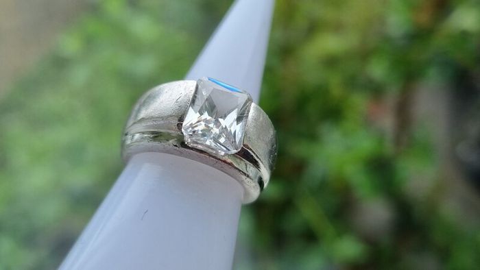 925 silver ring AMETHYST