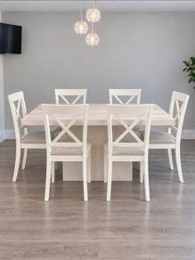 Marble dining set