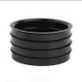 4pcs Black Car Plastic Wheel Hub Centric Rings Center Bore 72.6mm-65.1mm VW-BMW Image 4