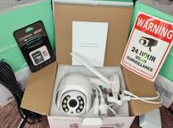 main image for ad 8MP Ultra Full HD 4K Smart Camera With Night Vision Phone Alert LED Spot Lights Fully Waterproof