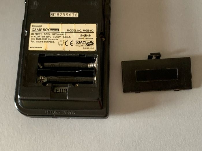 Nintendo Gameboy Pocket Black Boxed