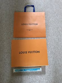 Louis Vuitton box and carry bag