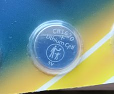 CR1620 button cell battery - Free shipment