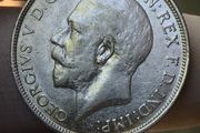 1916 Florin George V 925 silver Nice grade