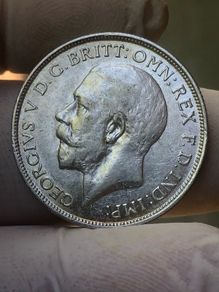 1916 Florin George V 925 silver Nice grade