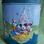Vintage Walt Disney World Magic Kingdom 3-D Embossed Raised Metal Candy Tin--empty Image 8