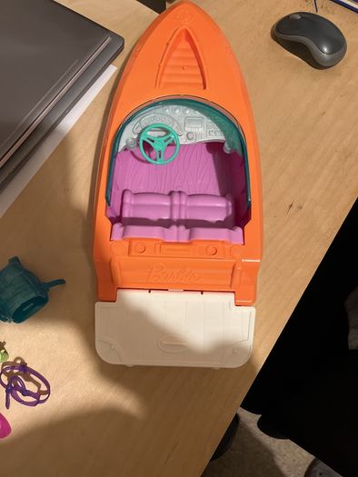 barbie speed boat