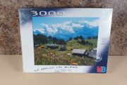Vintage MB jigsaw Puzzle 3000 piece Le Mont Pourri le Monal 2001