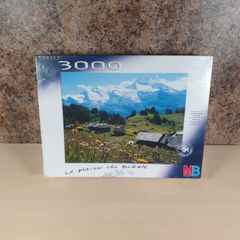 Vintage MB jigsaw Puzzle 3000 piece Le Mont Pourri le Monal 2001