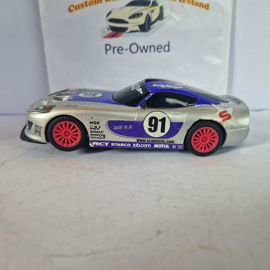 Scalextric GP Racer #91 Slot Car (le mans 24hr endurance gt touring)