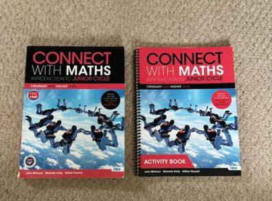 Connect with Maths Junior cycle maths text book & activity book set