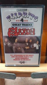 Saxon - 4 Great Tracks - Rare Cassette Tape