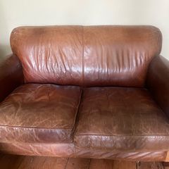 leather sofa