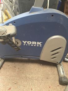 york upright bike
