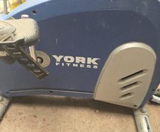 york upright bike