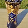 Large Bohemian glass vase in Art Nouveau style Image 3