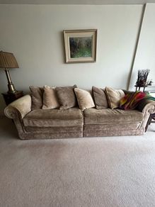 Large 4 seater sofa - doubles as a bed (dimensions below) Large 3 seater sofa (dimensions below)  - price is for both sofas see below for individual prices