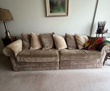 Large 4 seater sofa - doubles as a bed (dimensions below) Large 3 seater sofa (dimensions below)  - price is for both sofas see below for individual prices
