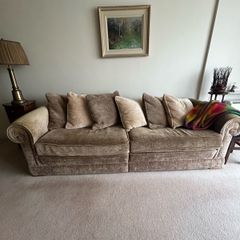Large 4 seater sofa - doubles as a bed (dimensions below) Large 3 seater sofa (dimensions below)  - price is for both sofas see below for individual prices