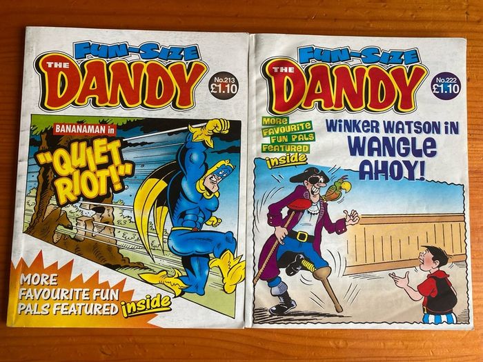 Comic: 'Fun-Size The Dandy' (2 comics)