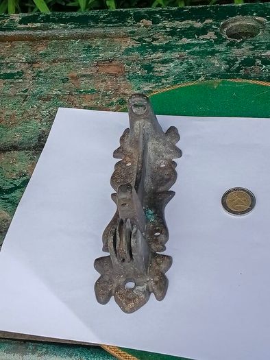 Unusual Brass Pulley