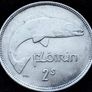 [#102] - Ireland 1939 | Irish 2s | Irish Florin | Salmon | KM.15 | High Grade Image 2