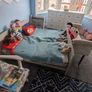 Double cot bed for twins (inc mattresses) Image 2