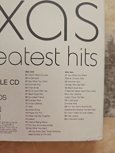 Texas 2CD  - Greatest Hits
