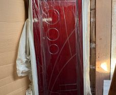 Interior solid core wood doors for sale - 8 total, in packaging, 75 euro each
