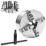 4 Jaw Self-Centering Lathe Chuck 200 mm Steel Image 2