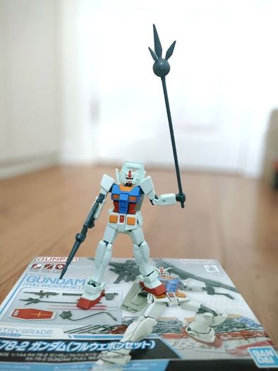 Mobile Suit Gundam RX-78-2 Full Weapon Set Bandai Spirits 2021 Gunpla Model Robot Anime Manga Japan