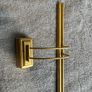 Brass wall light Image 4