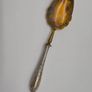 Antique 1800s Silver 800 Dessert Spoon Swiss Image 2