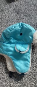 Winter snow cap size uni never worn blue