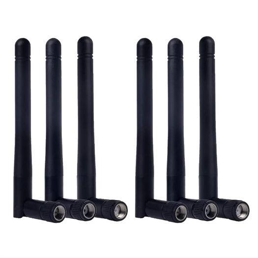 SMA Female Needlefree Antenna Replacement Antenna for IP Camera Recorder WiFi 2.4GHz 3dBi WiFi Antenna