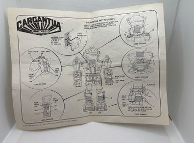 Matchbox Cargantua from 1986 Manual only
