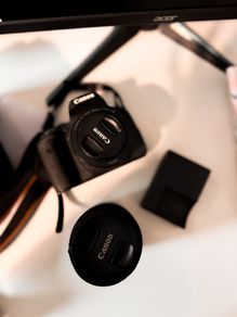 Canon EOS 750D (T6i) DSLR Camera + 18-55mm & 50mm Lenses