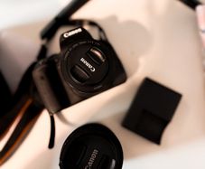Canon EOS 750D (T6i) DSLR Camera + 18-55mm & 50mm Lenses