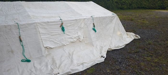 gazebos/mess tents.
