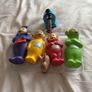 Vintage Teletubbies Figures Set of 4 with Noo Noo and Rabbit 1990s Toys Image 2
