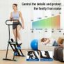 Stair Stepper with 6 Resistances Foldable Stairmaster Machine for Home Gym Workout, 160kg Load-Bearing Capacity Cardio Stair Climber with Low Noise Image 4
