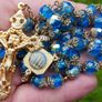 Vintage Catholic Rosary Image 3