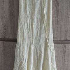 Long lovely yellow romantic look dress size xs