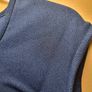 womens Vintage Crimplene mini dress navy 1960's/70's Size EU 40 UK 10 medium Image 4