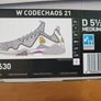 Brand New Boxed Golf Shoes adidas womens Codechaos 21 FW5630 D 5 1/2 Medium RRP 170 Eur Size UK 5 1/2 EU 38.5 Image 2