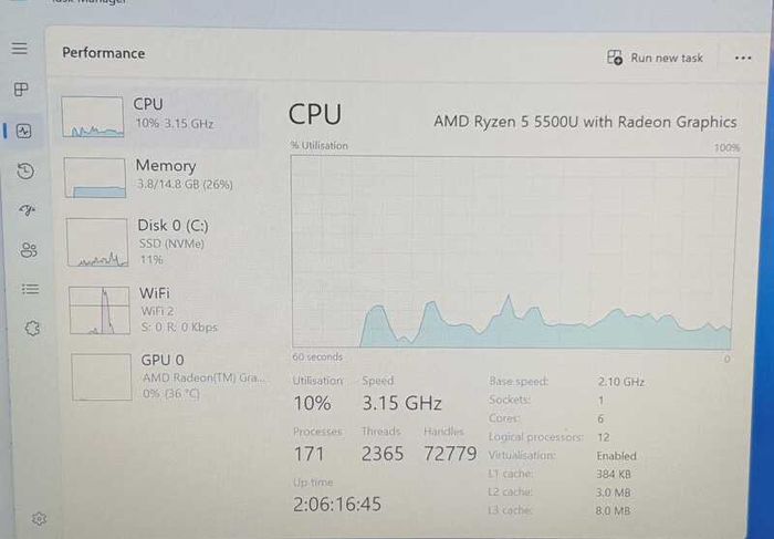 Lenovo ThinkPad E14 Gen 3 | Ryzen 5 5500U | 16GB RAM | 256GB NVMe | Windows 11 Pro