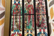 stained glass book.