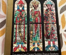 stained glass book.