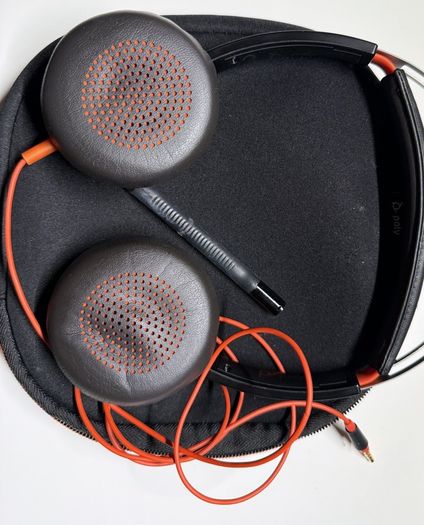 Poly Blackwire 5220 Stereo USB Headset with Mic - Work From Home, Teams/Zoom